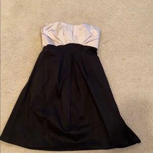 Strapless cocktail dress